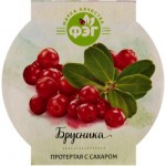 Брусника протертая с сахаром 200г