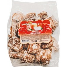 Пряники Русские Пряники Яблочко с яблочной начинкой 350г в магазинах Магнит