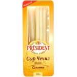 Сыр President Чечил Белый соломка 35% 150г