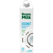 Напиток растительный Green Milk кокос 1л в магазинах Магнит