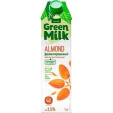 Напиток Green Milk Растительный Миндаль 1л в магазинах Магнит