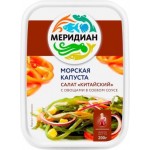 Салат Меридиан Китайский из морской капусты с овощами 200г Салат Меридиан Китайский из морской капусты с овощами 200г