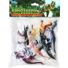 Игрушка АВК Груп Набор динозавров 6шт в ассортименте в магазинах Магнит