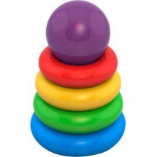 Игрушка Нордпласт Пирамидка Мини пластмассовая 409/4 в магазинах Магнит