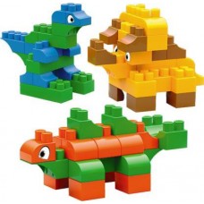 Конструктор Bauer Динозавры 856 в магазинах Магнит