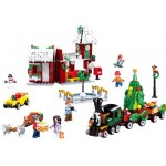 Конструктор рождественская деревня 565 детский