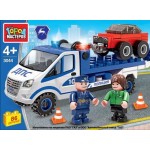 Конструктор Симбат Город мастеров спецтехника с фигуркой в ассортименте