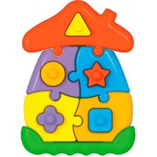 Логическая игрушка Стеллар Домик+Цветочек в ассортименте в магазинах Магнит