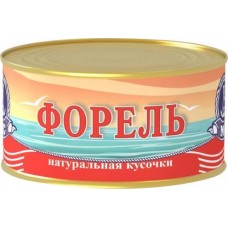 Форель натуральная 230г в магазинах Магнит