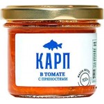 Карп Медовый Дом Ферма в томате с пряностями 100г