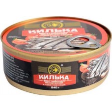 Килька Знак качества Балтийская в томатном соусе 240г в магазинах Магнит