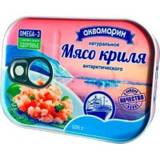 Мясо криля Санта Бремор Аквамарин 105г в магазинах Магнит