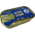 Печень трески Боско-Морепродукт натуральная 115г Печень трески Боско-Морепродукт натуральная 115г