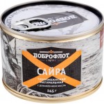 Сайра Доброфлот с добавлением масла 245г