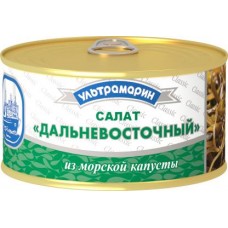 Салат Ультрамарин Дальневосточный из морской капусты 220г в магазинах Магнит