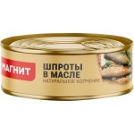 Шпроты Магнит в масле из балтийской кильки 160г