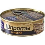 Шпроты в масле Морская радуга 240г