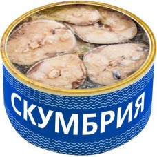 Скумбрия натуральная в масле 250г в магазинах Магнит