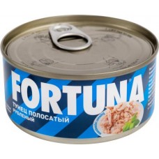 Тунец Fortuna рубленый в собственном соку 185г в магазинах Магнит