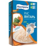 Рис Мистраль Янтарь пропаренный длиннозерный 5пак*80г