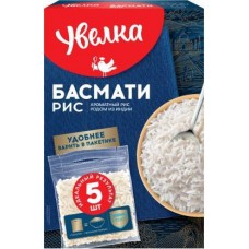 Рис Увелка Басмати 5пак*80г в магазинах Магнит