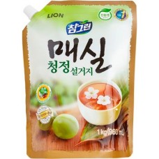 Гель для мытья посуды овощей и фруктов Lion Charmgreen Японский абрикос 960мл в магазинах Магнит