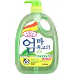 Концентрат-бальзам Mama Ultimate для мытья посуды и детских принадлежностей фруктов и овощей Зеленый чай 1л