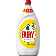 Средство для мытья посуды Fairy Сочный лимон 1.35л в магазинах Магнит