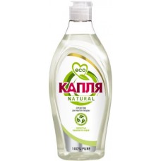 Средство для мытья посуды Капля Natural 100% Pure 500г в магазинах Магнит