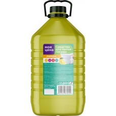 Средство для мытья посуды Моя цена Лимон 5л в магазинах Магнит