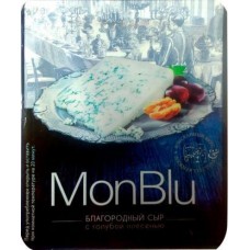 Сыр Mon Blu Благородный с голубой плесенью 50% 100г в магазинах Магнит