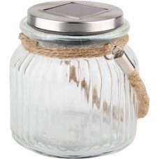 Фонарь садовый подвесной банка большой 20см в магазинах Магнит