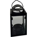 Подсвечник металлический черный CL-1