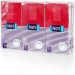 Носовые платочки Bella 4-х слойные 6*9шт