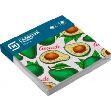 Салфетки бумажные Магнит с рисунком 2-х слойные 24*24см 50шт в ассортименте в магазинах Магнит