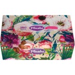 Салфетки для лица Plushe бумажные ассорти 2сл 180л