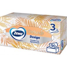 Салфетки для лица Zewa Family Дизайн 3 слоя 90шт в магазинах Магнит