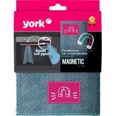 Салфетка York универсальная с магнитом микрофибра в магазинах Магнит