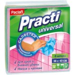 Салфетки Paclan для уборки из нетканого полотна 38*40см 4шт