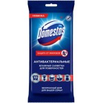 Салфетки влажные Domestos Антибактериальные для очищения поверхностей 30шт