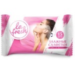Влажные салфетки La Fresh для снятия макияжа 15шт