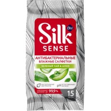 Влажные салфетки Ola! Silk Sense Антибактериальные 15шт в магазинах Магнит