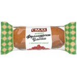 Булочка Смак Бриошь Французские улочки с земляничной начинкой 40г