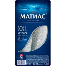 Сельдь Матиас филе отборное деликатесное ХХL 300г в магазинах Магнит
