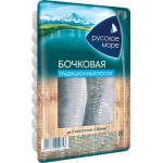 Сельдь Русское море филе бочковая слабосоленая 230г Сельдь Русское море филе бочковая слабосоленая 230г