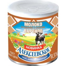 Молоко сгущенное Алексеевское вареное 8.5% 360г в магазинах Магнит