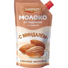 Молоко сгущенное Главпродукт с миндалём 270г в магазинах Магнит