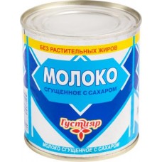 Молоко сгущенное Густияр 0.2% 370г в магазинах Магнит