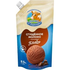 Молоко сгущенное Коровка из Кореновки пломбир шоколад 8.5% 270г в магазинах Магнит