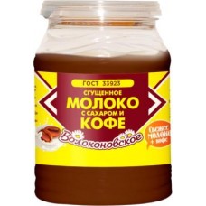 Молоко сгущенное Волоконовское Кофе 7.5% 380мл в магазинах Магнит
